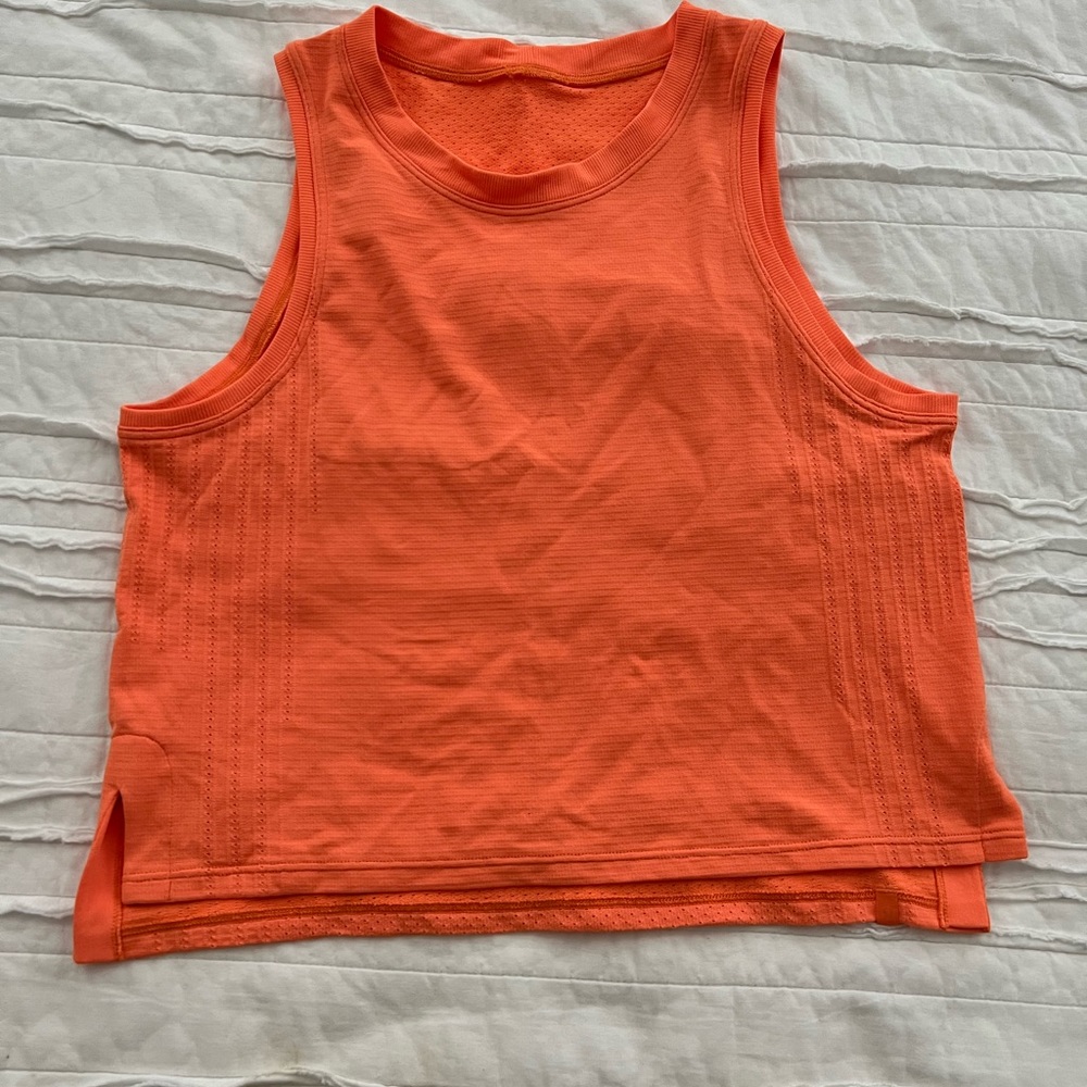 Lululemon Train To Be Tank 🧡